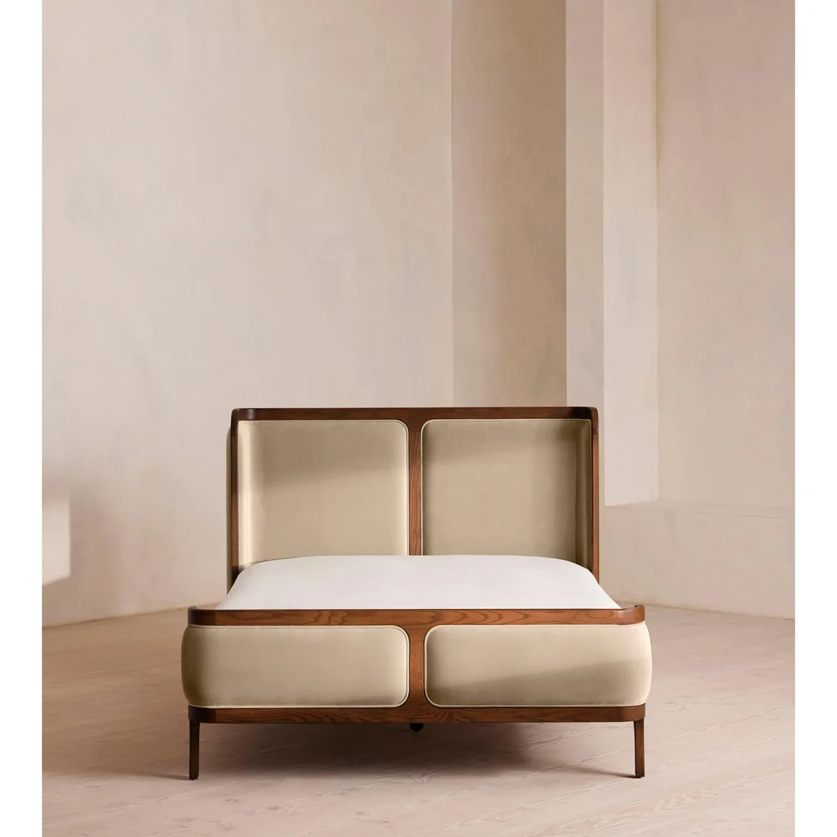 Belsa Bed, Emperor, Velvet, Oyster, UK – image 3
