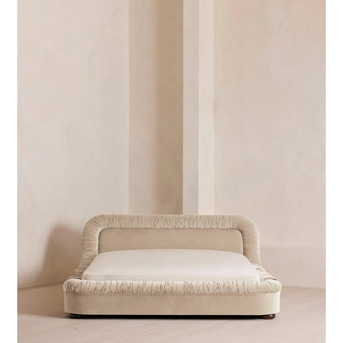 Vara Bed, Emperor, Velvet, Oyster, UK – image 3