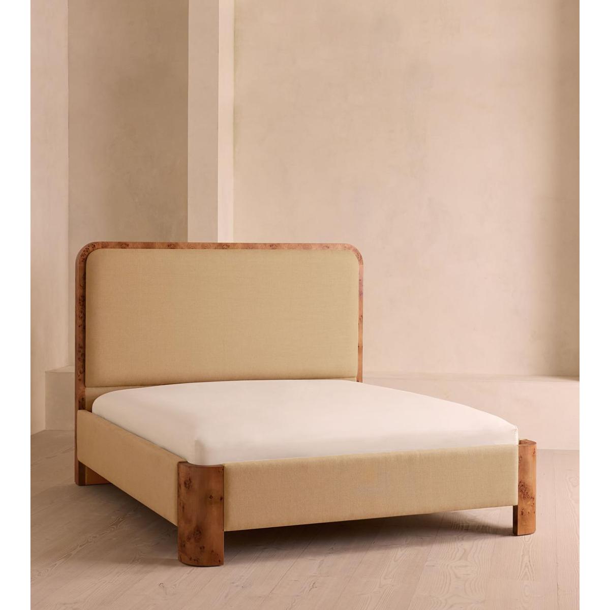 Tremont Bed, King, Linen, Wheat – image 2