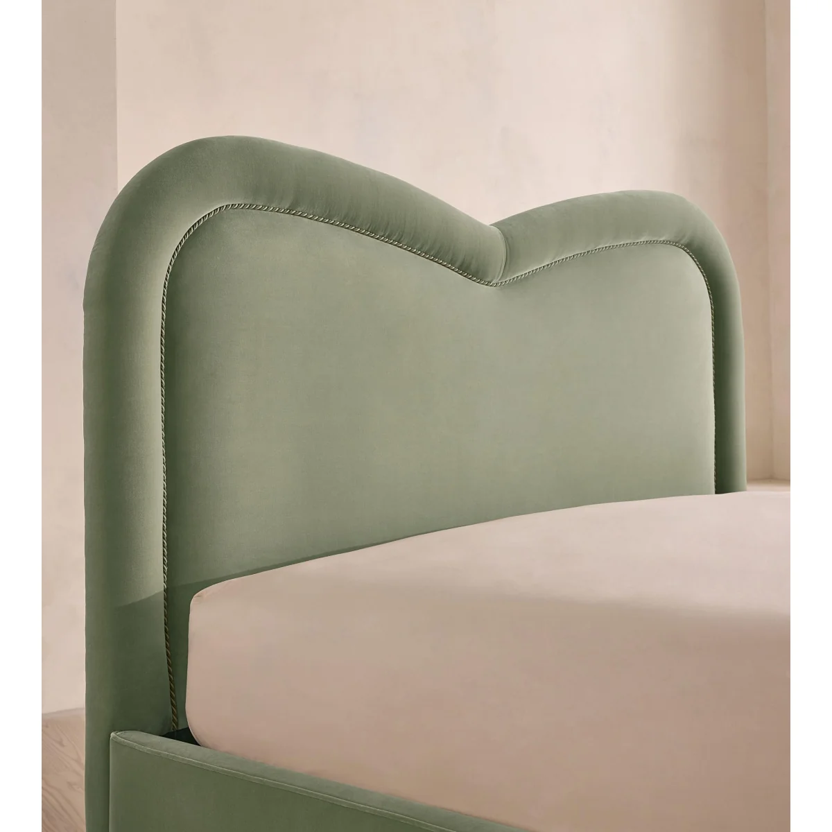 Keira Bed, King, Velvet, Seafoam, UK – image 4