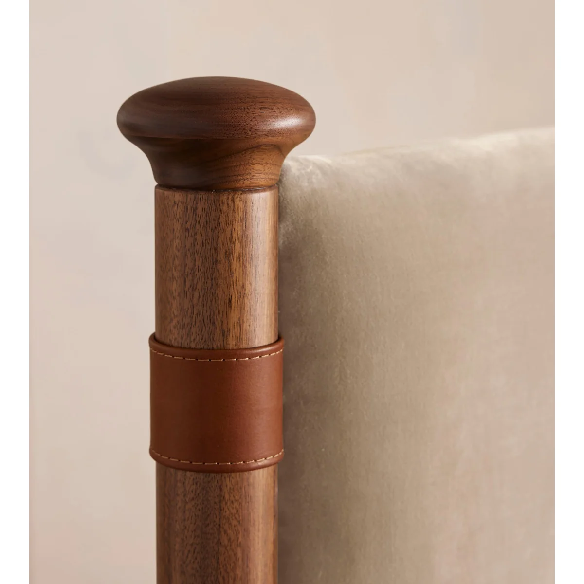 Paolo Bed, King, Velvet, Oyster, UK – image 5