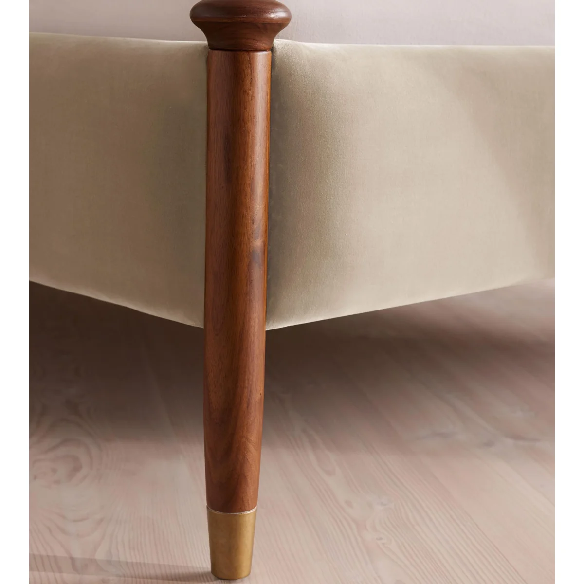 Paolo Bed, King, Velvet, Oyster, UK – image 6