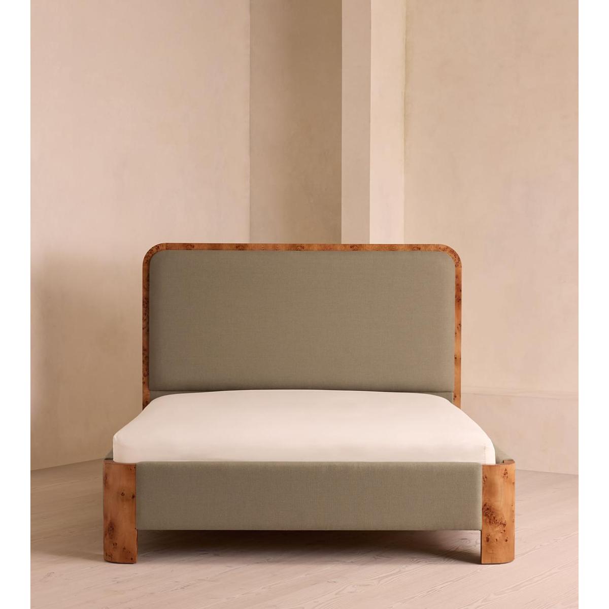Tremont Bed, Superking, Linen, Mushroom – image 3