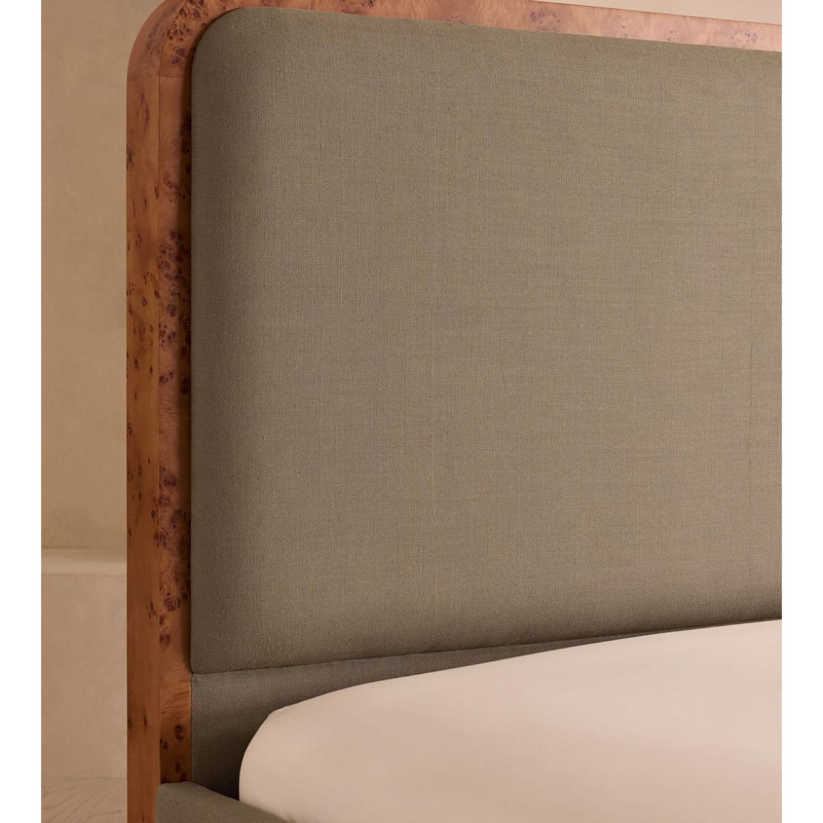 Tremont Bed, Superking, Linen, Mushroom – image 5