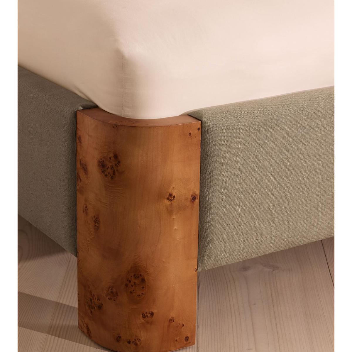 Tremont Bed, Superking, Linen, Mushroom – image 6