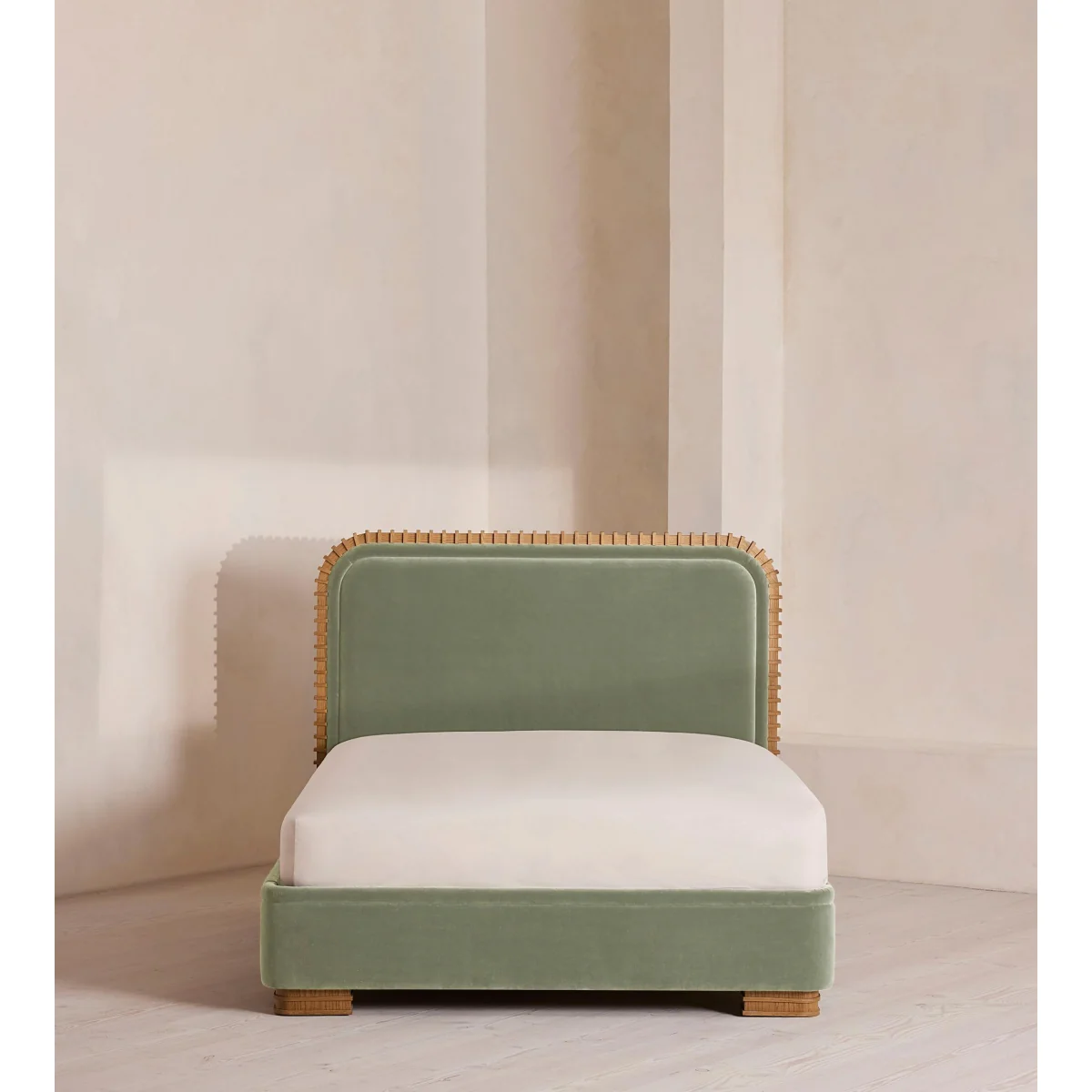 Angus Bed, Superking, Velvet, Seafoam, UK – image 3