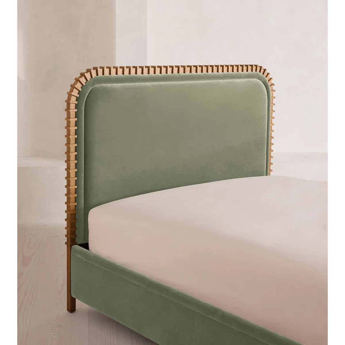 Angus Bed, Superking, Velvet, Seafoam, UK – image 5