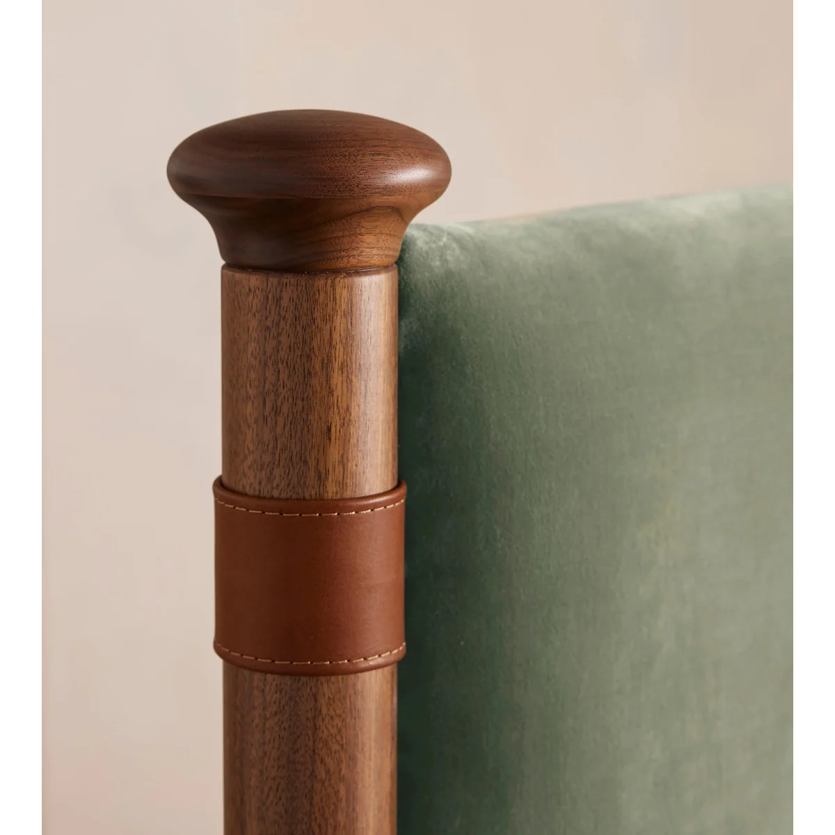 Paolo Bed, King, Velvet, Seafoam, UK – image 5