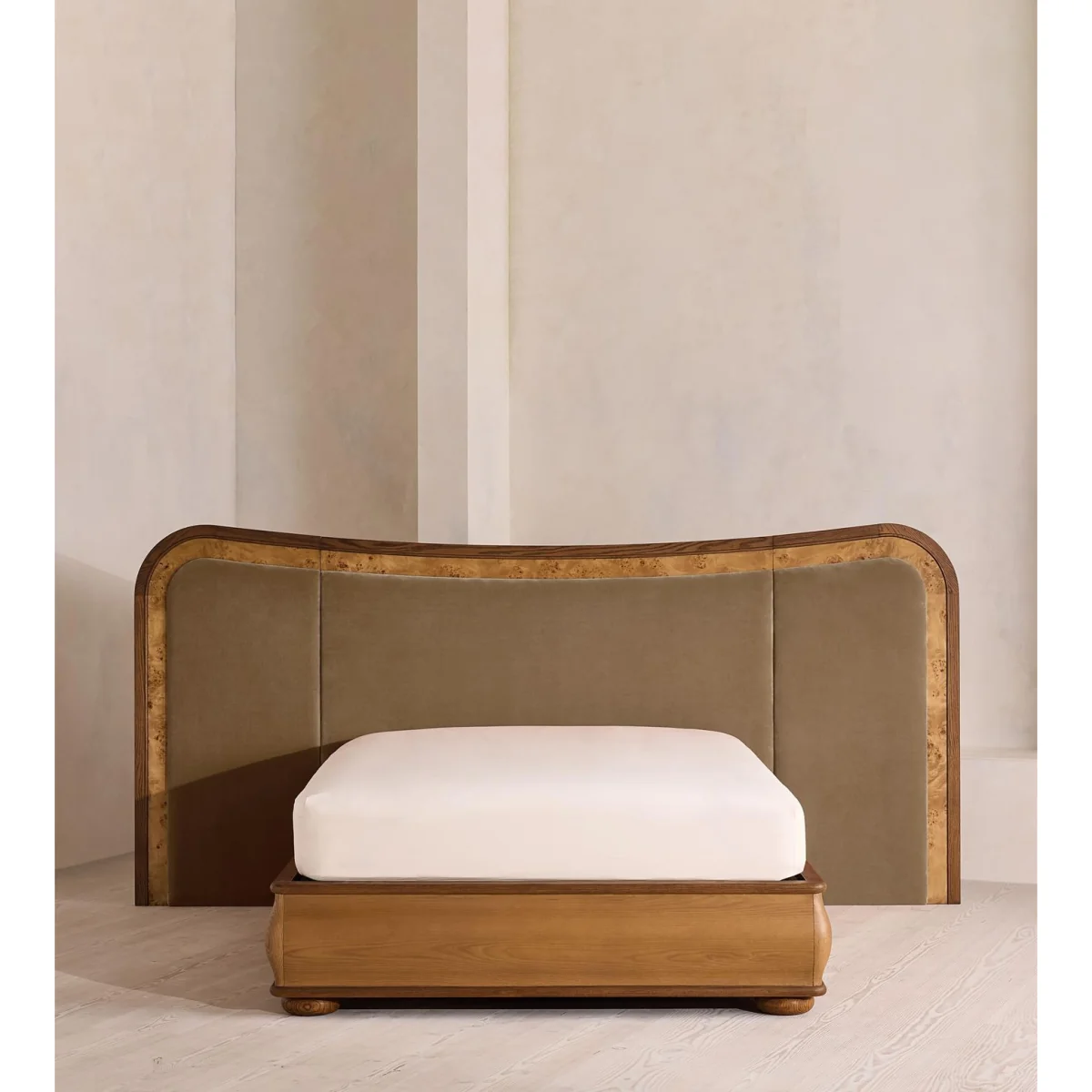 Alana Bed, King, Velvet, Truffle, UK – image 3