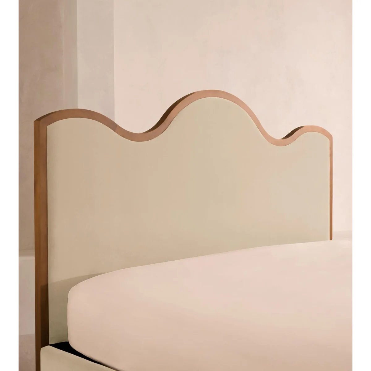 Aubrey Bed, King, Velvet, Oyster, UK – image 4