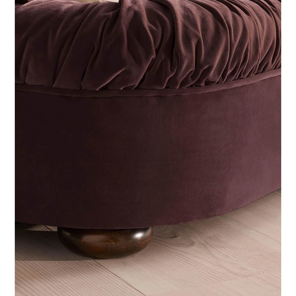 Vara Bed, Emperor, Velvet, Aubergine, UK – image 6