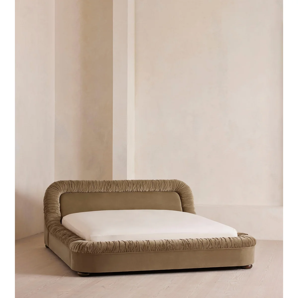 Vara Bed, Emperor, Velvet, Truffle, UK – image 2