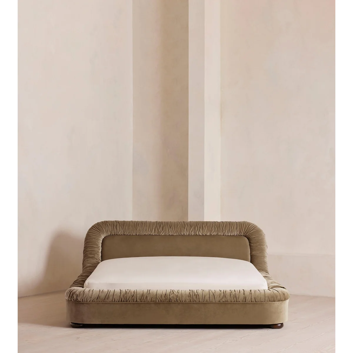 Vara Bed, Emperor, Velvet, Truffle, UK – image 3