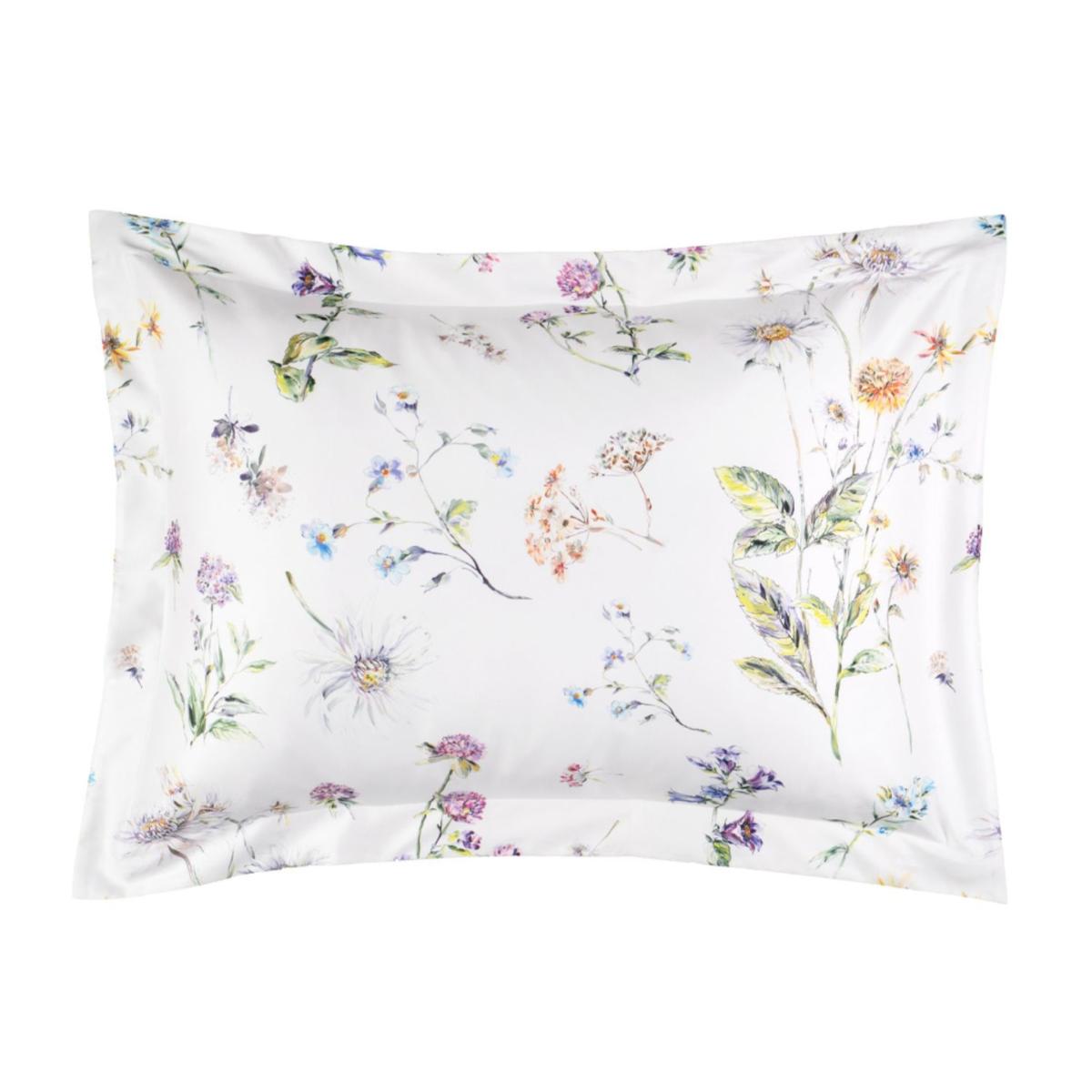 Sateen Bedding Set Midsummer  - White Floral Pattern - Bed Linen Set - Uk Double | Uk Double | Decoflux Home – image 4