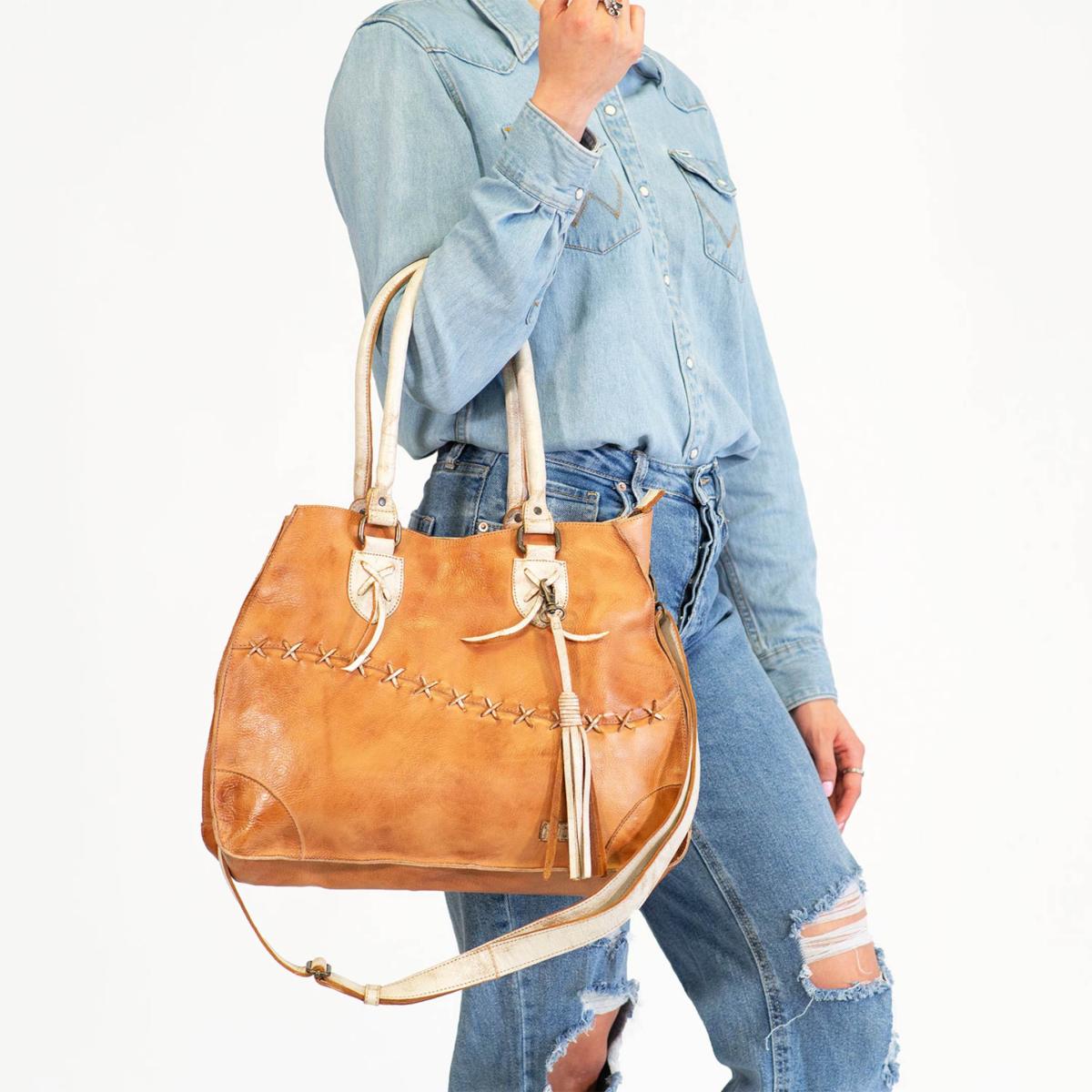 Women's White / Brown Bruna Tan Rustic Nectar Lux | One Size | Bed Stu – image 2