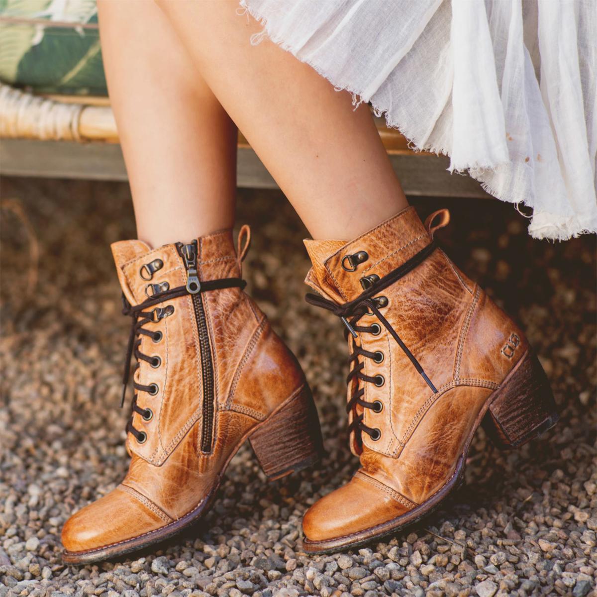 Women's Brown Judgement Tan R | Small | Bed Stu – image 5