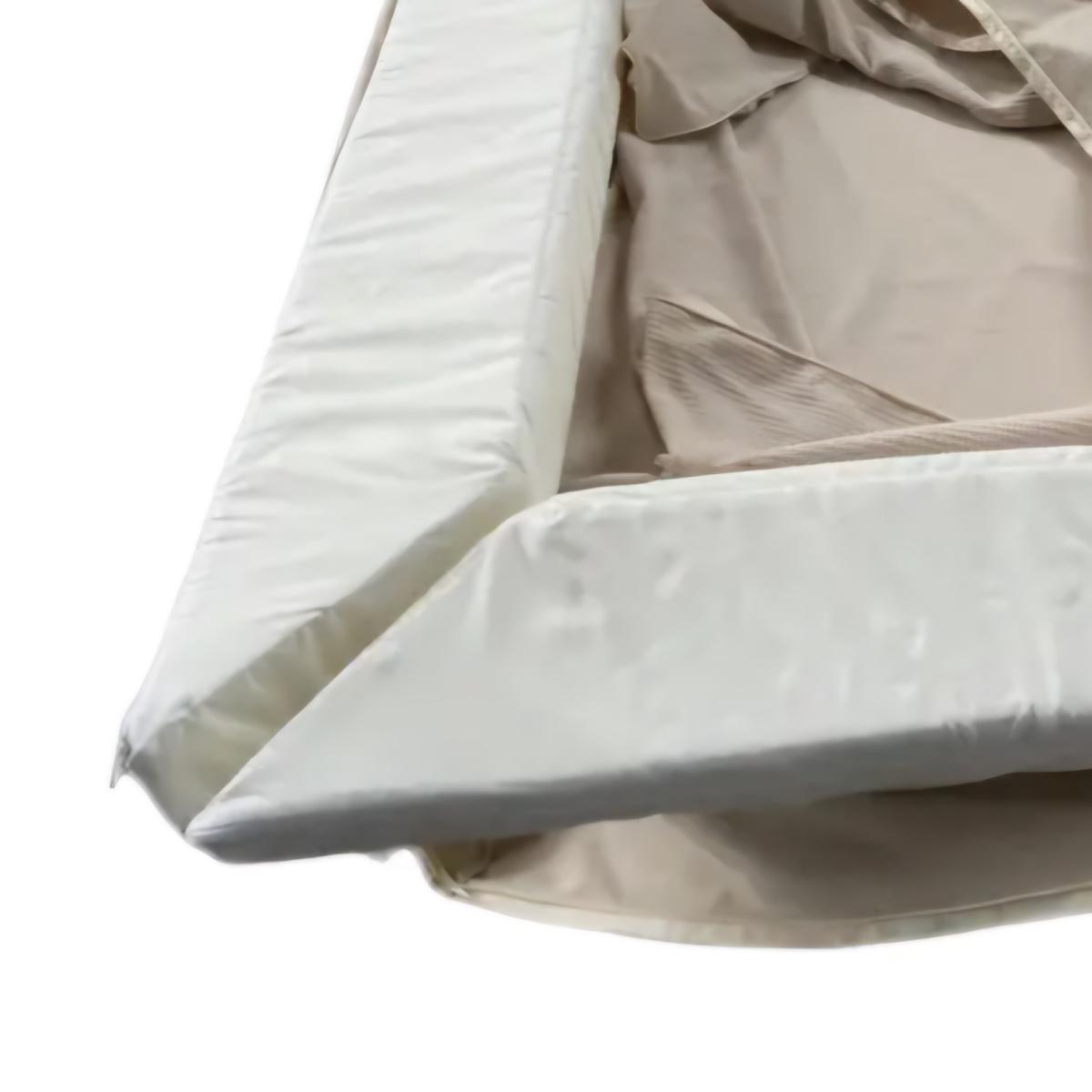 White Dog Bed Size S Orthopaedic With Memoryfoam Mattress And Washable Bouclé Cover | Small | Benny Burton – image 10