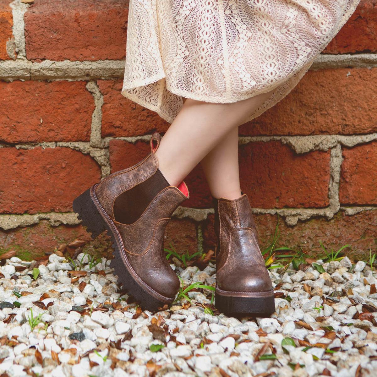 Women's Brown / Neutrals Valda Hi Tdm Lux | 8 Uk | Bed Stu – image 2