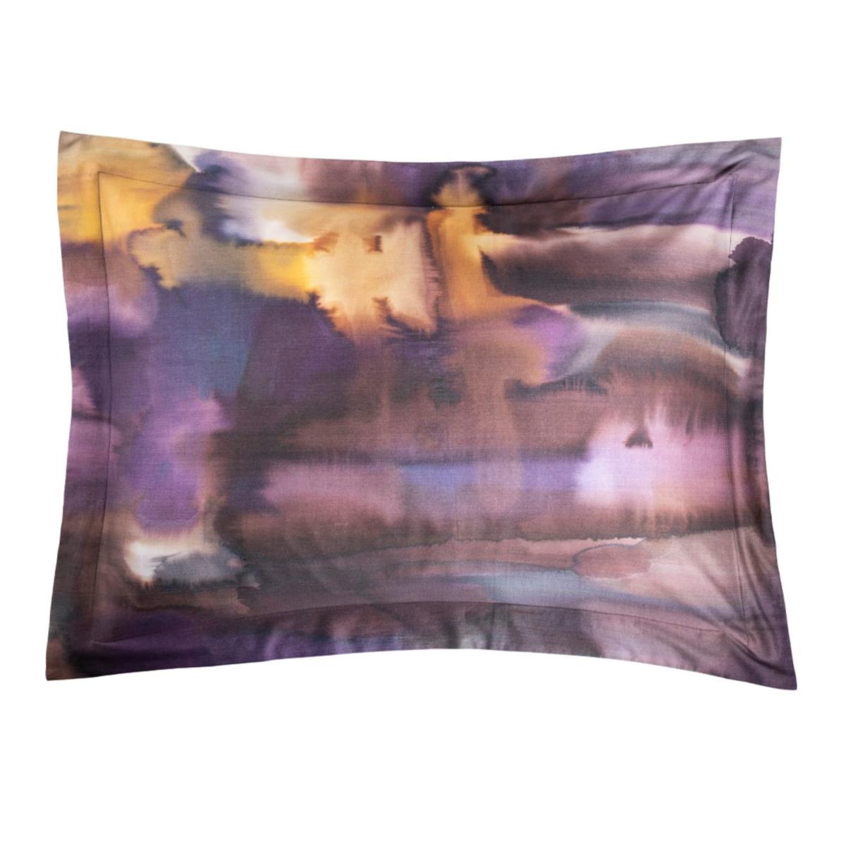 Pink / Purple Cotton Sateen Bedding Set "Fluxus", Purple Bedding Set, Bed Linen, Both Sides With The Same Design - Uk Single Size | Uk Single | Decoflux Home – image 4
