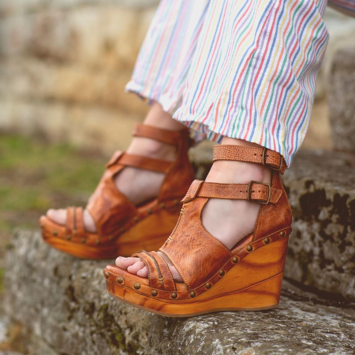 Women's Brown Princess Pecan Dip Dye | 4.5 Uk | Bed Stu – image 5