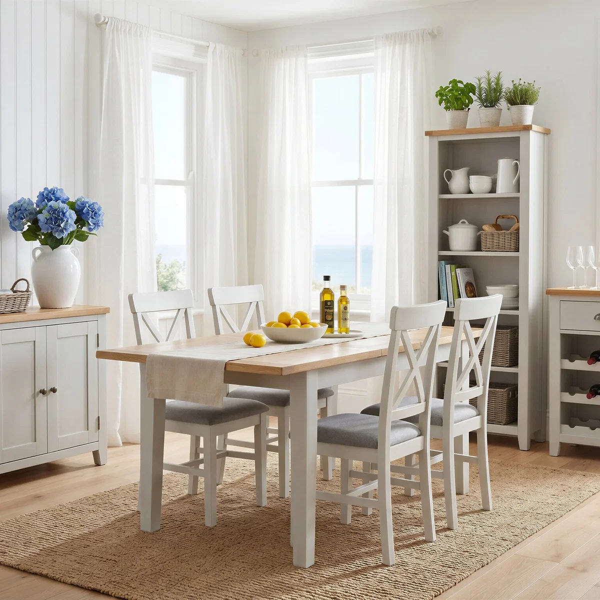 Witney 120-160cm Extending Dining Table – image 1