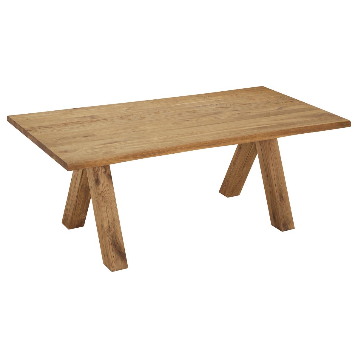 Tromso Dining Table With Butterfly Legs 180cm, Brown | W180cm | Barker & Stonehouse – image 4