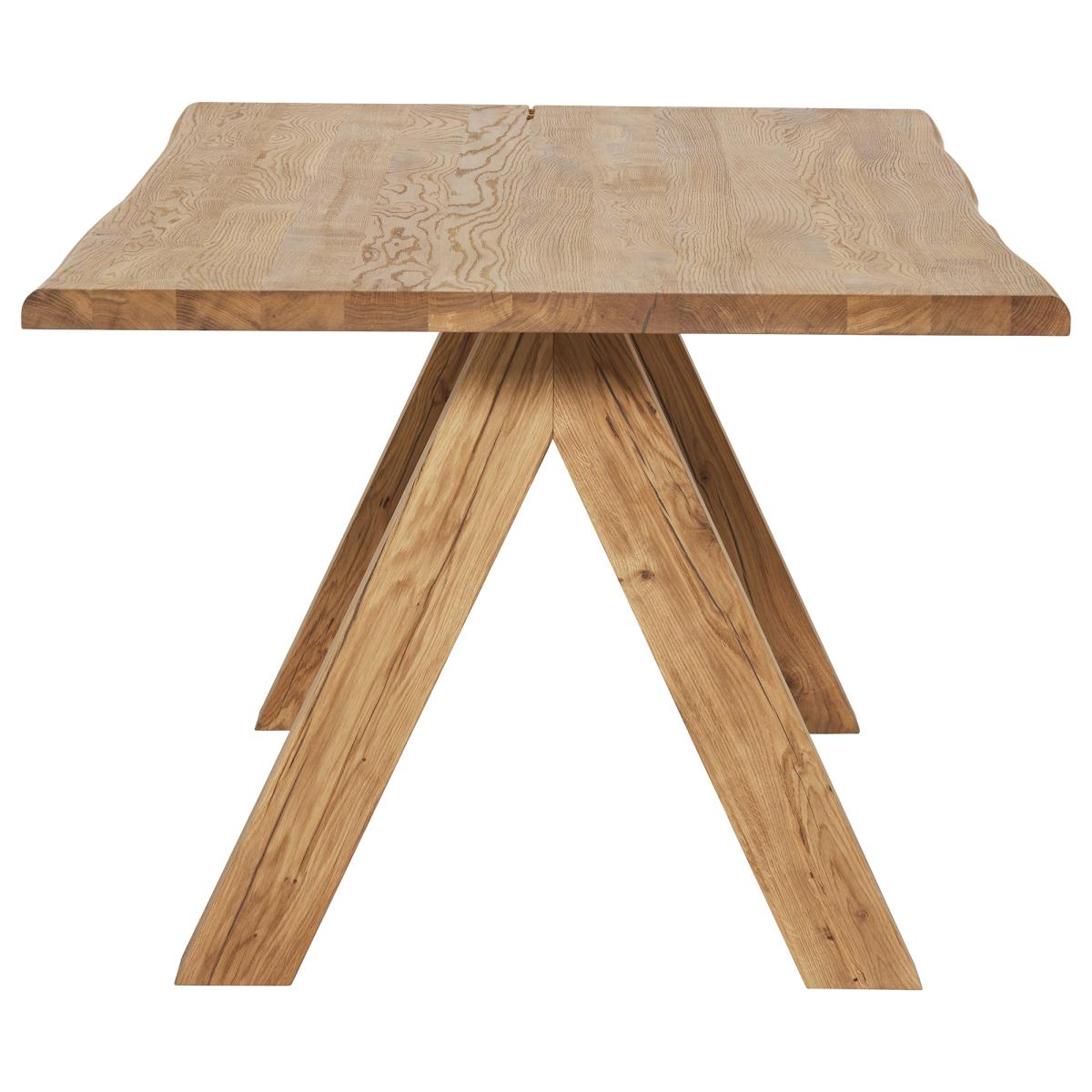 Tromso Dining Table With Butterfly Legs 180cm, Brown | W180cm | Barker & Stonehouse – image 5