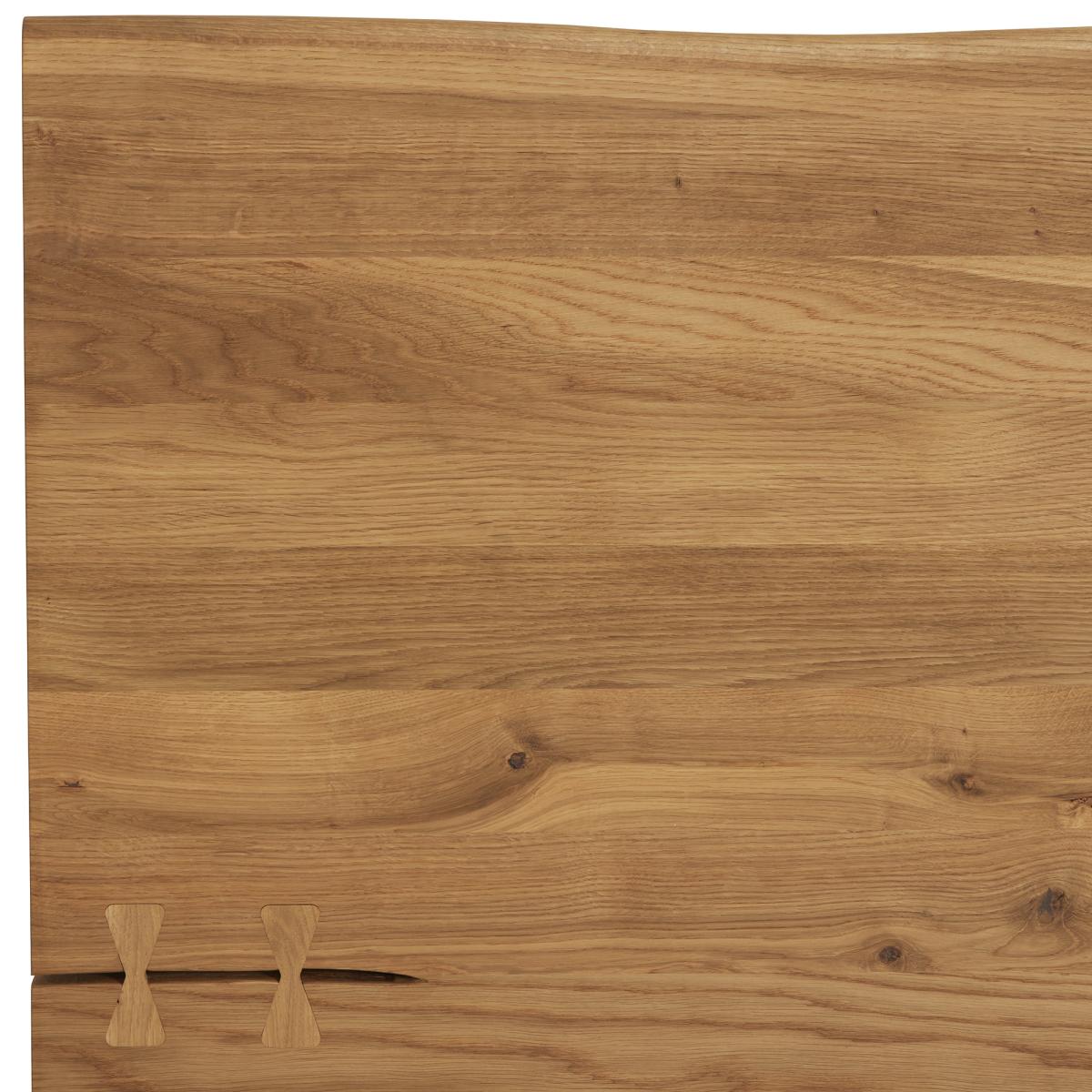 Tromso Dining Table With Butterfly Legs 180cm, Brown | W180cm | Barker & Stonehouse – image 6