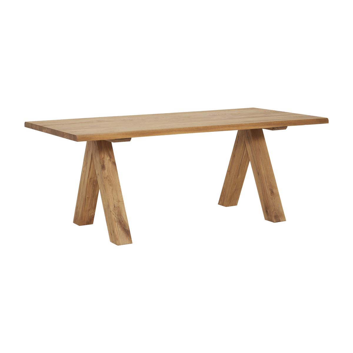 Tromso Dining Table With Butterfly Legs 180cm, Brown | W180cm | Barker & Stonehouse – image 1