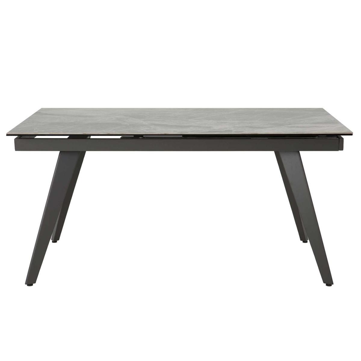 Venezia Extending Dining Table, Italian Dark Grey and Grey – image 4