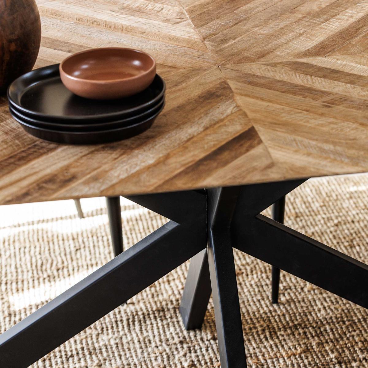 Brixton 240cm Dining Table, Brown | Barker & Stonehouse – image 3