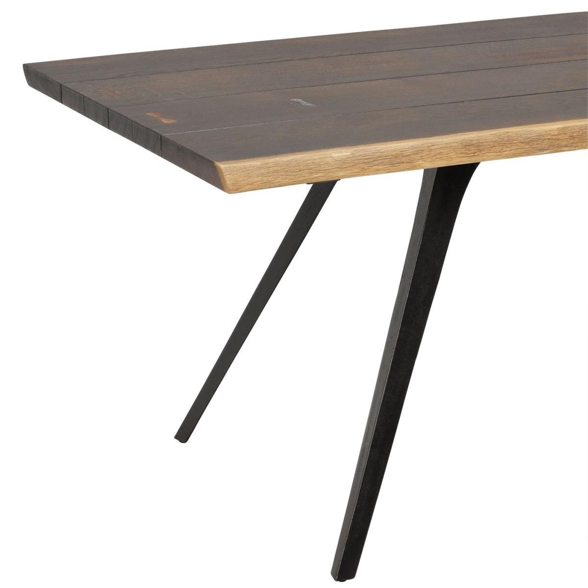 Vega Solid Oak Dining Table – image 5
