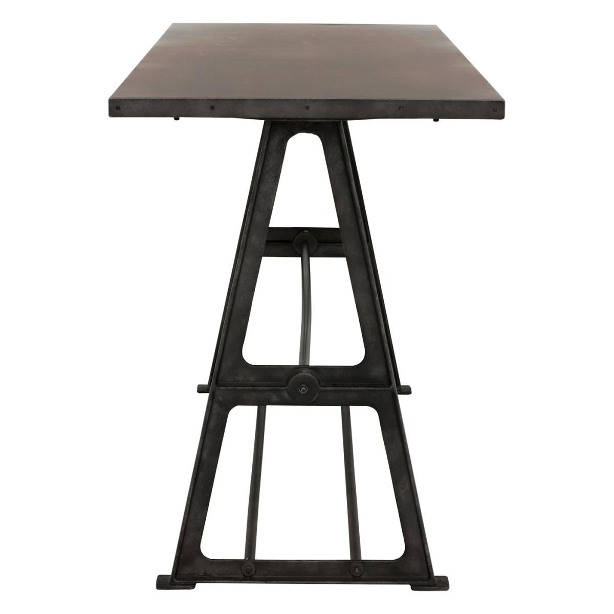 Bowery Industrial Bar Table 200x80x110cm, Brown | Barker & Stonehouse – image 5