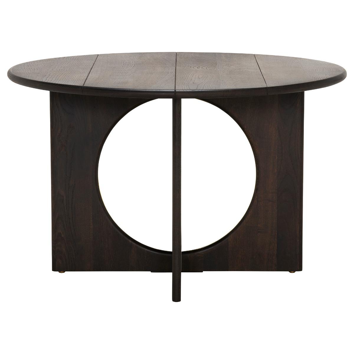 Locke Round Dining Table, Brown | Barker & Stonehouse – image 2