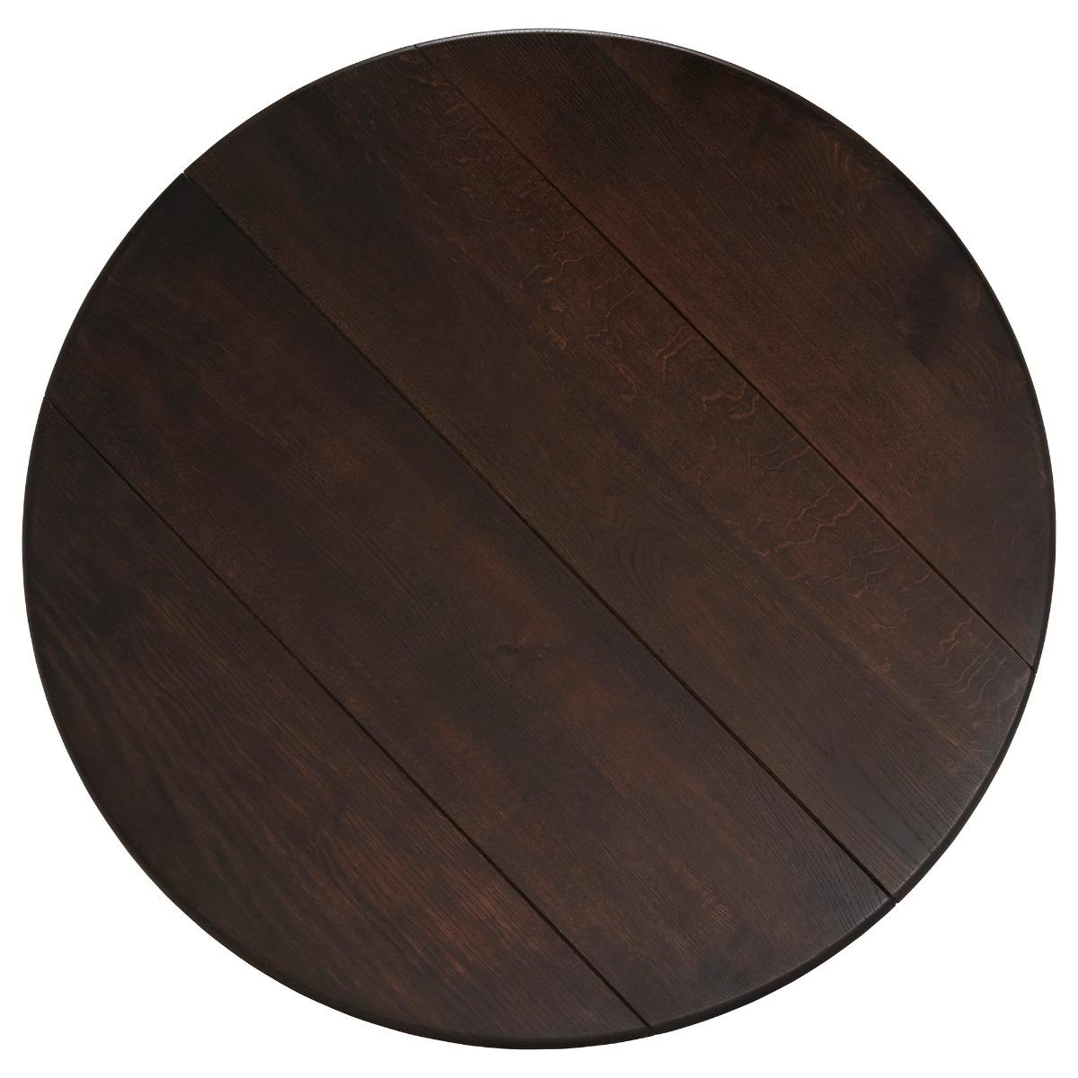 Locke Round Dining Table, Brown | Barker & Stonehouse – image 4