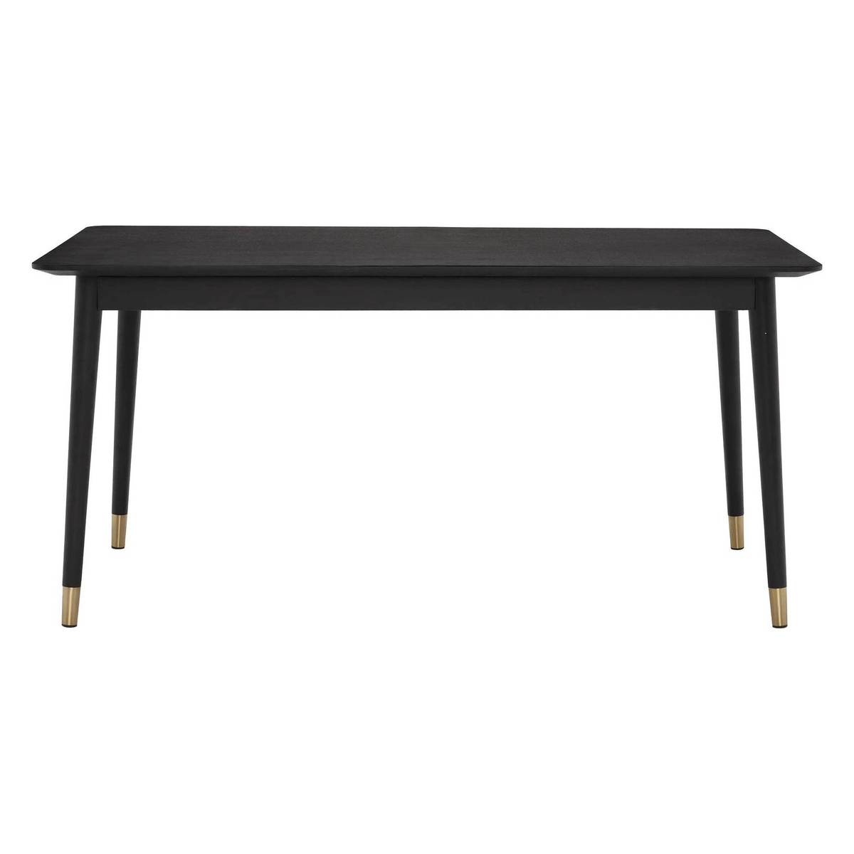 Cannelle Dining Table, Black Ash with Black and Gold Leg – image 2