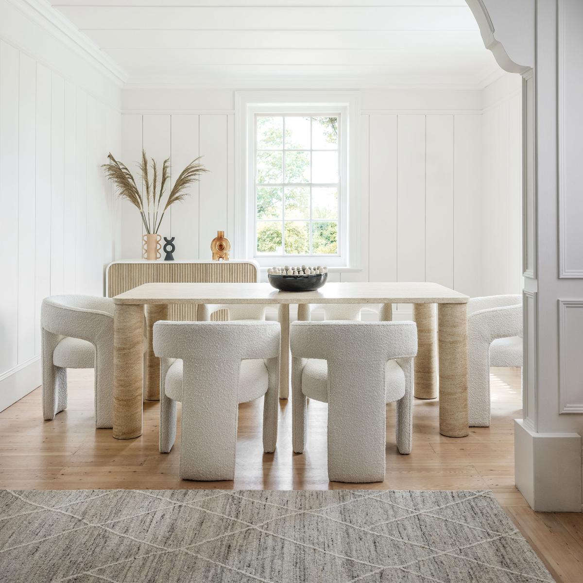 Sierra Dining Table 200cm x 100cm X 76cm, Neutral | Barker & Stonehouse – image 2