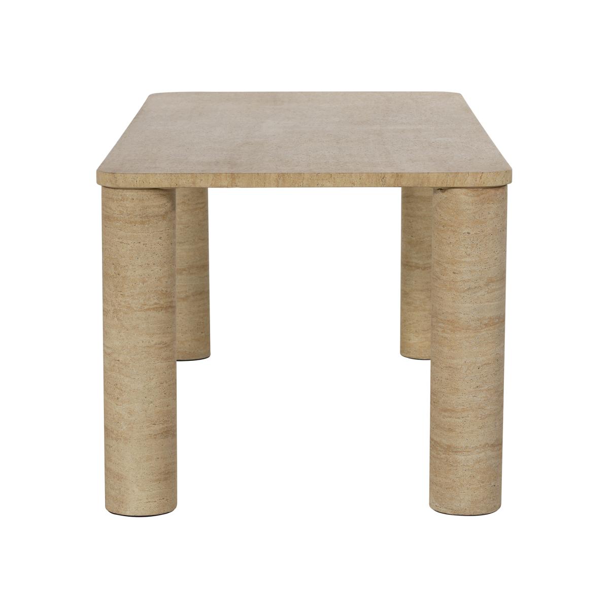 Sierra Dining Table 200cm x 100cm X 76cm, Neutral | Barker & Stonehouse – image 4