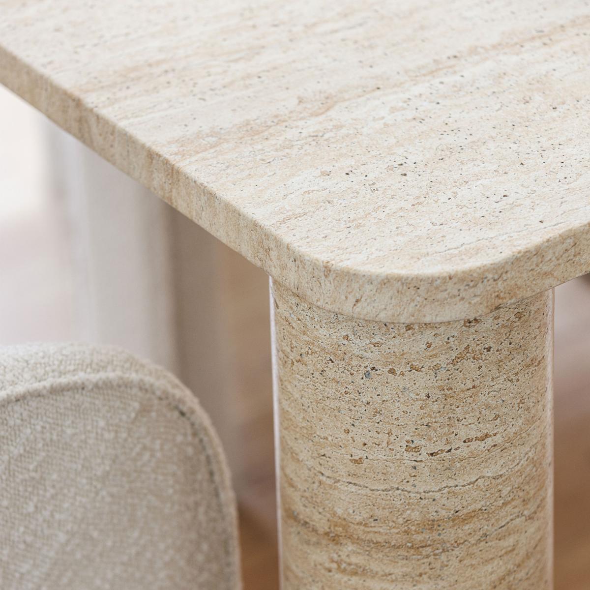 Sierra Dining Table 200cm x 100cm X 76cm, Neutral | Barker & Stonehouse – image 5