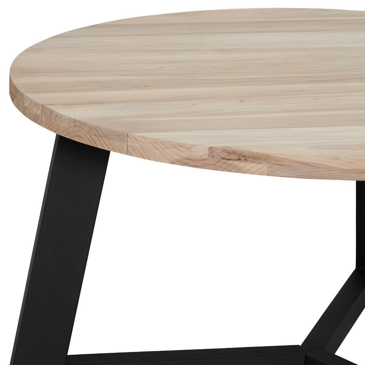 Fira Round Dining Table 140cm, Grey | Barker & Stonehouse – image 3