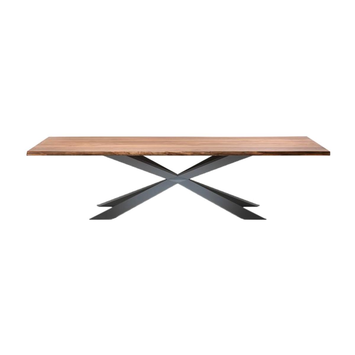 Cattelan Italia Spyder Wood Dining Table, Brown Walnut Wood | Barker & Stonehouse – image 1