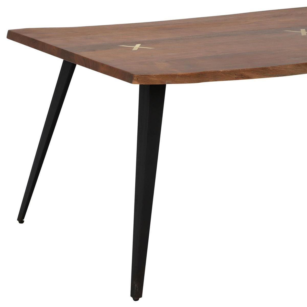 Kriss 200cm Dining Table, Brown Wood | Barker & Stonehouse – image 5
