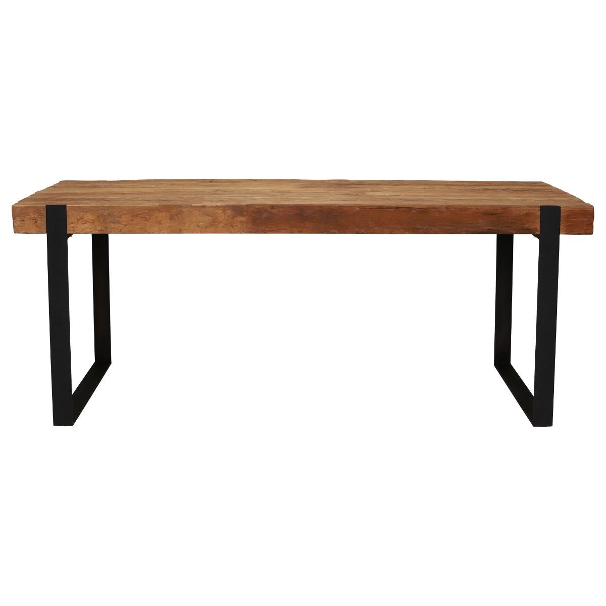 Tegal Dining Table 200cm, Brown | Barker & Stonehouse – image 2