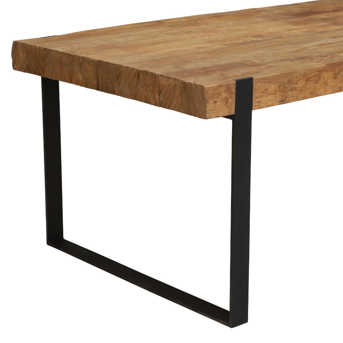 Tegal Dining Table 200cm, Brown | Barker & Stonehouse – image 3