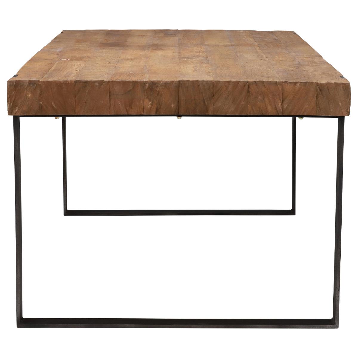 Tegal Dining Table 200cm, Brown | Barker & Stonehouse – image 5