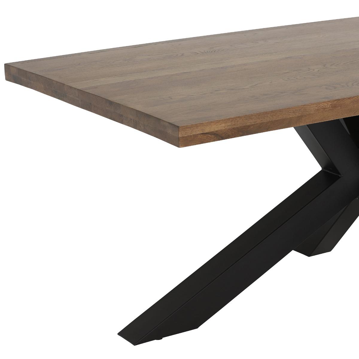 Castilla Star Base Small Dining Table, 776 Oak Wood | Barker & Stonehouse – image 3