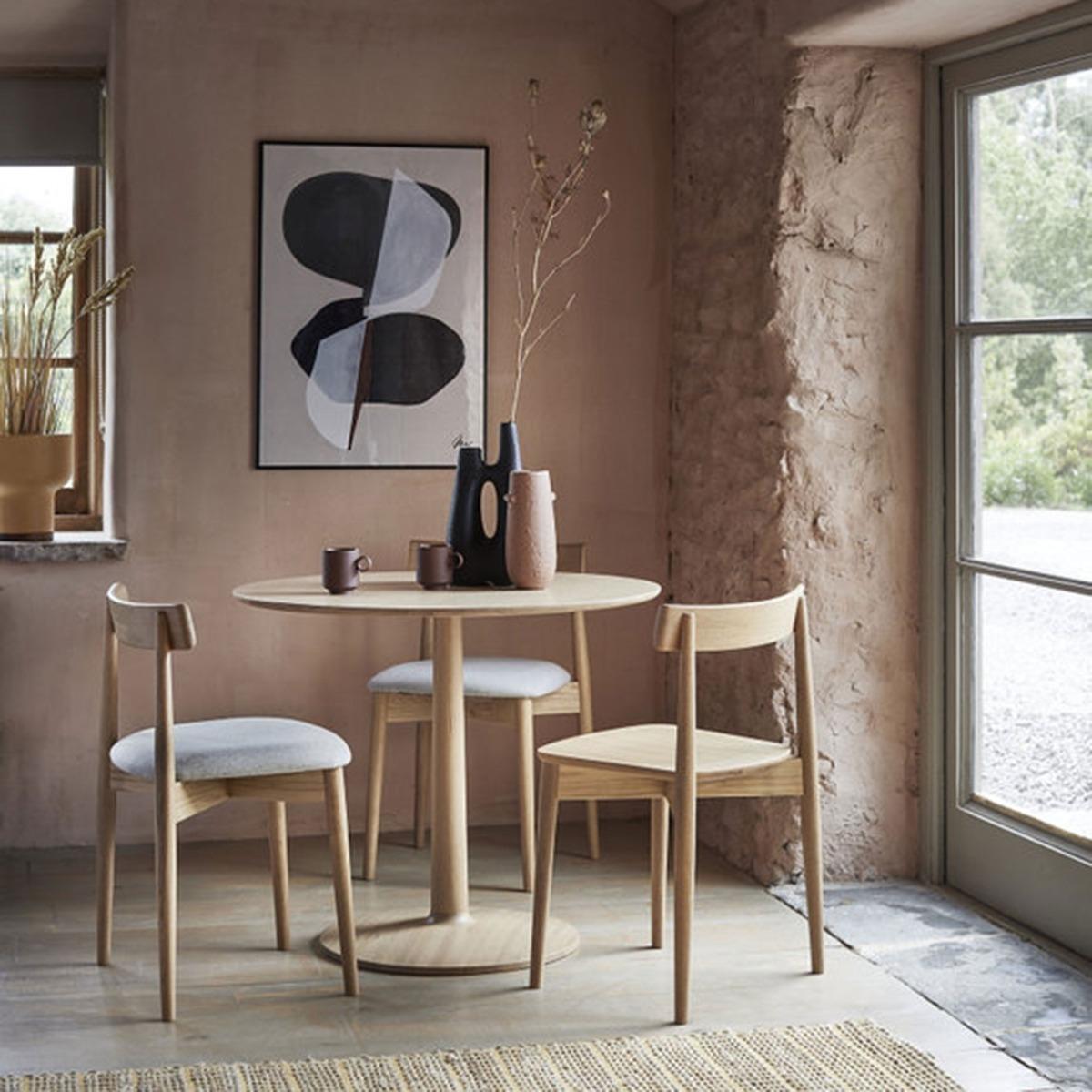 Ercol Siena Breakfast Dining Table, Neutral Oak Wood | Barker & Stonehouse – image 2