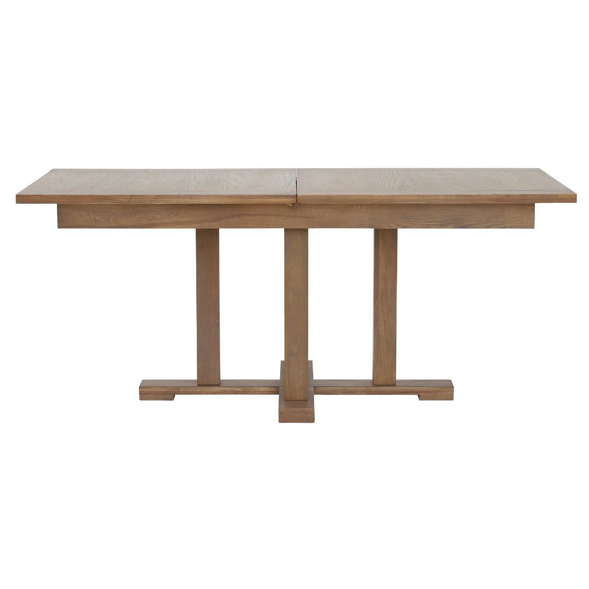 Ibex Extending Dining Table, Burnt Oak – image 2