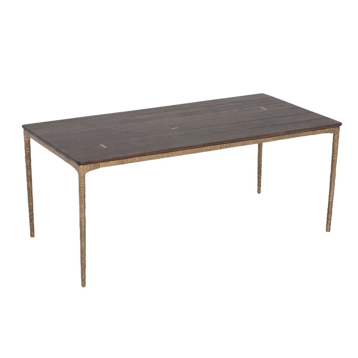 Kubris Dining Table 180cm, Brown | Barker & Stonehouse – image 3