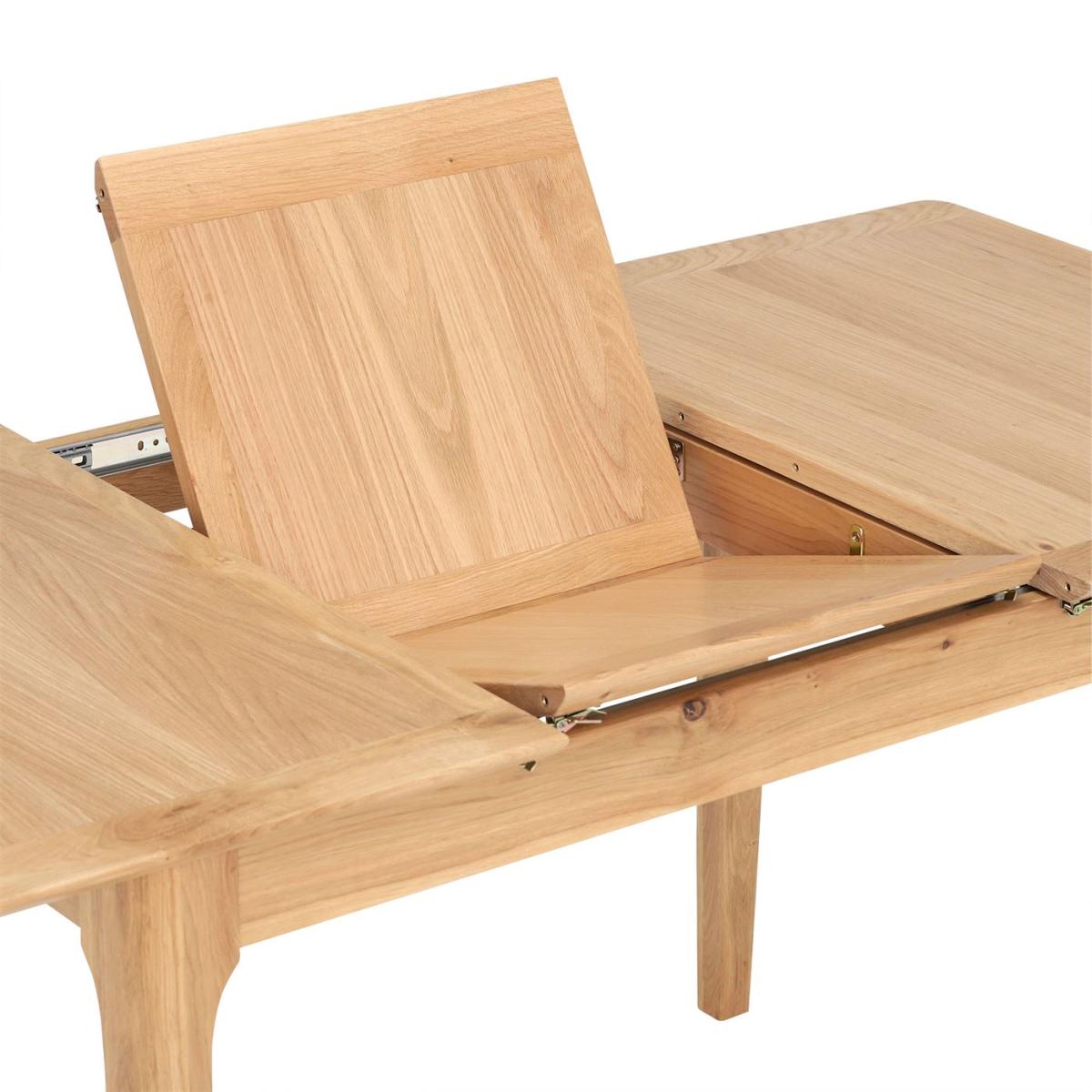 Stanwick Extending Dining Table & 4 Slat Back Dining Chairs Wood | Barker & Stonehouse – image 5